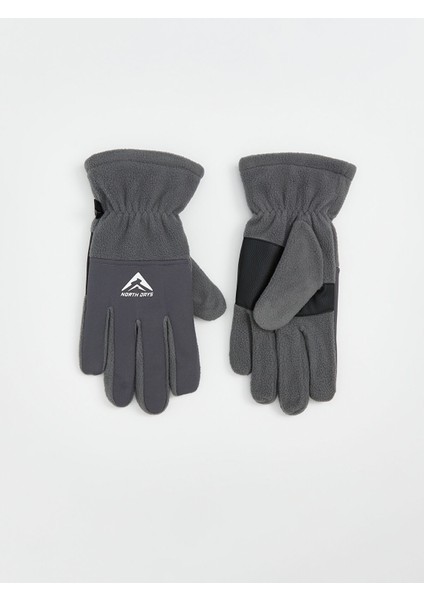 Yeni Sezon Etiket Baskılı Erkek Kar Eldiveni