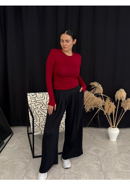 Dökümlü Pantolon modelleri