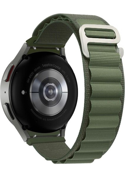 Galaxy 6 47MM Için Kordon Loop Yeşil [galaxy 6 47MM ile Uyumlu Kordon - Yeşil]