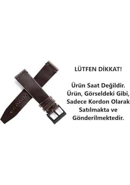 ile Uyumlu 22 mm El Yapımı Hakiki Deri Kordon Ekstra Yumuşak ve Konforlu Kullanım (Gt4/ 4 Pro/gt3/gt3 Pro/gt2/gt2 Pro) (Gear S3 Frontier/galaxy 46MM) (Kahverengi) fiyatları