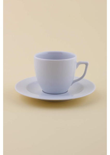 Beyaz Tabaklı Kahve Fincanı