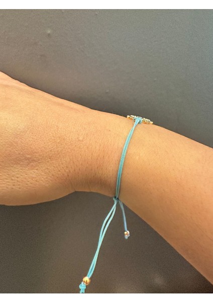 Zirkon Taşlı Dümen Ip Bileklik modelleri