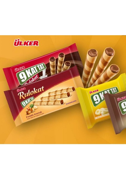 Ülker 9 Kat Tat Muz Gofret Bisküvi 39 gr fiyatları