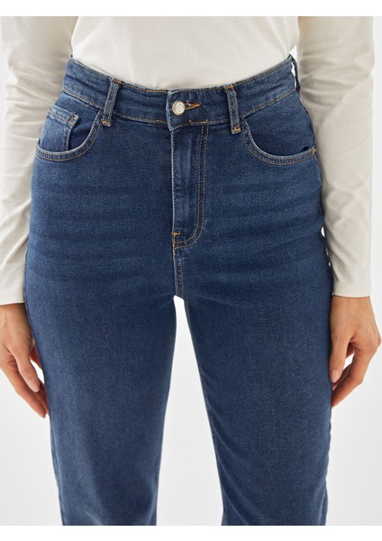 Yeni Sezon Mom Fit Kadın Jean Pantolon modelleri