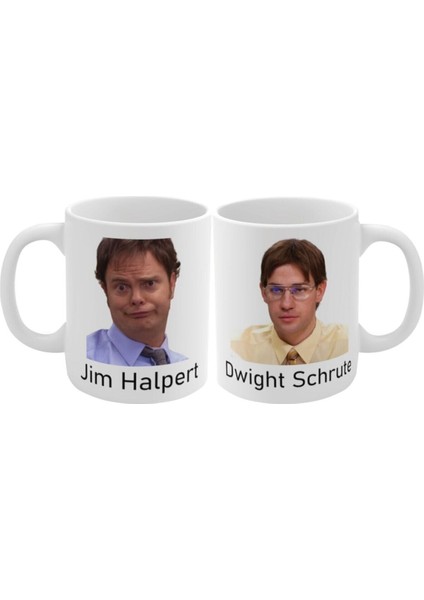 The Office Jim&dwight Baskılı Kupa Bardak