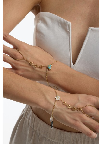 14 Ayar Altın Mavi Mineli Şahmeran fiyatları