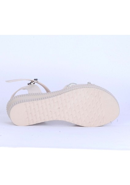Moda Ayakkabı 149 Ortopedik Kadın 7cm Sandalet Ayakkabı fırsatları