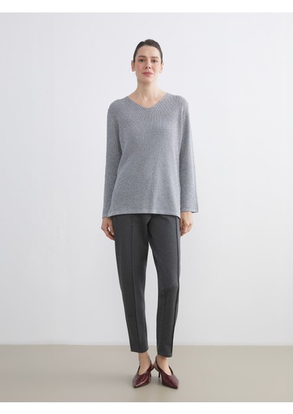 Yeni Sezon V Yaka Kadın Triko Kazak fiyatları