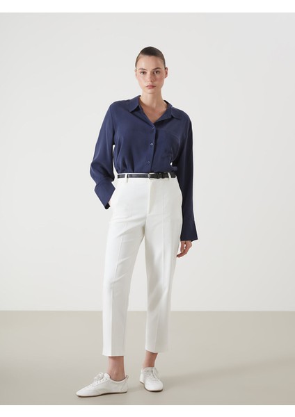 Yeni Sezon Beli Kemerli Rahat Kalıp Kadın Pantolon fiyatları