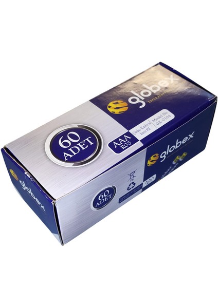 Aaa R03 1.5V Ince Kalem Pil (Kumanda Pili) 60 Adet fiyatları