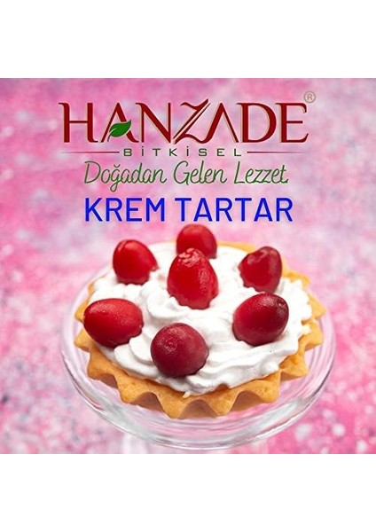 Hanzade Bitkisel Krem Tartar Potasyum Bitartarat 100 gr modelleri