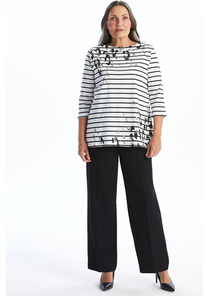 Yeni Sezon Bisiklet Yaka Çizgili Kadın Tişört fiyatları