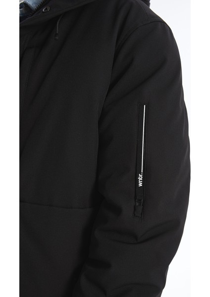 Yeni Sezon Standart Kalıp Kapüşonlu Erkek Mont modelleri