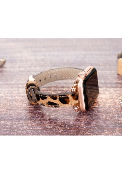 Apple Watch Uyumlu Deri Kordon 38-40-41MM Ferro LEO1N fiyatları