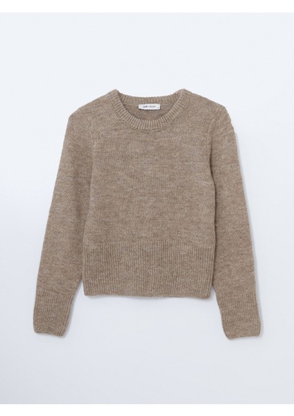 Yeni Sezon Bisiklet Yaka Kadın Triko Kazak