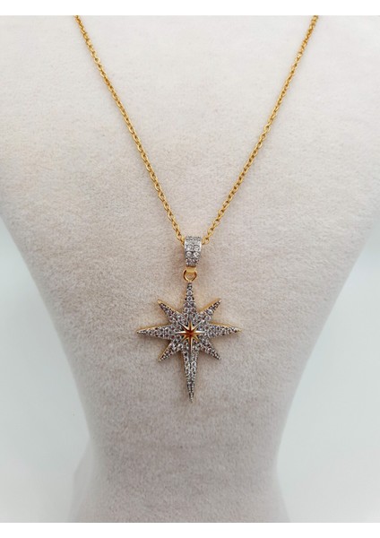 ✧ Işıltılı Yıldız Motifli Zarif Kadın Kolye ✧ fiyatları