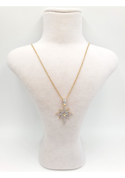 ✧ Işıltılı Yıldız Motifli Zarif Kadın Kolye ✧ modelleri