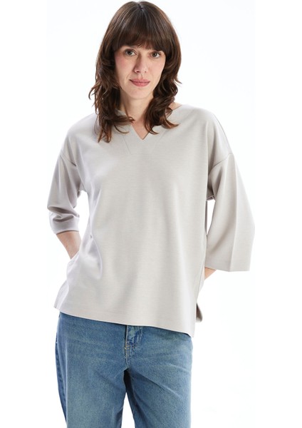 Yeni Sezon Kaçık Yaka Kadın Bluz