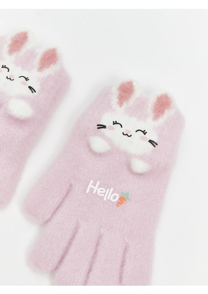 Yeni Sezon Tavşan Figürlü Kız Çocuk Eldiven fiyatları