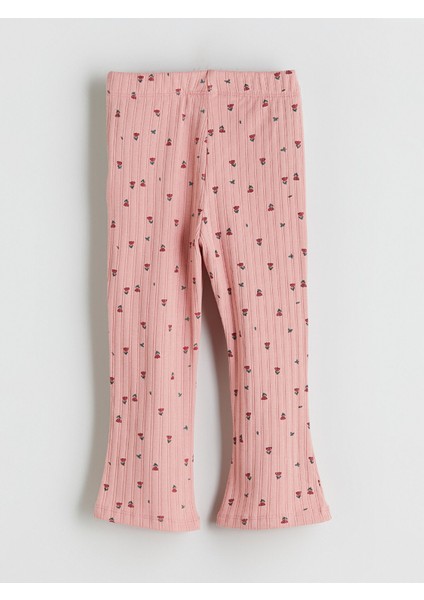 Yeni Sezon Çiçekli Ispanyol Paça Kız Çocuk Tayt Pantolon fiyatları