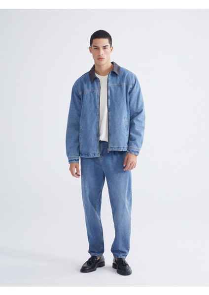 Yeni Sezon Rahat Kalıp Erkek Jean Ceket fiyatları
