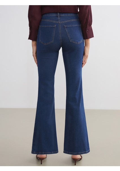 Yeni Sezon Mars Flare Kadın Jean Pantolon fırsatları