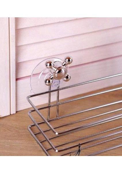 Banyo Organizeri - Çok Amaçlı Dörtgen Vantuzlu modelleri