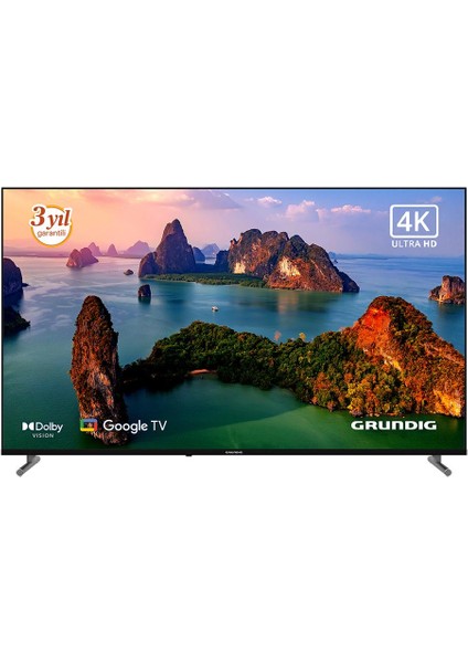55GKU750 55'' 139 Ekran Uydu Alıcılı 4K Ultra HD Google Smart TV
