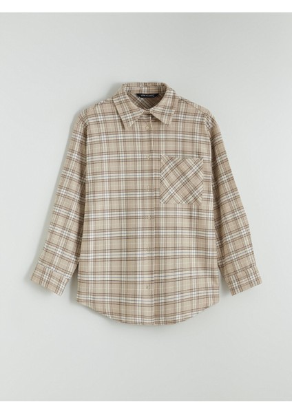 Yeni Sezon Ekose Kadın Gömlek indirimleri