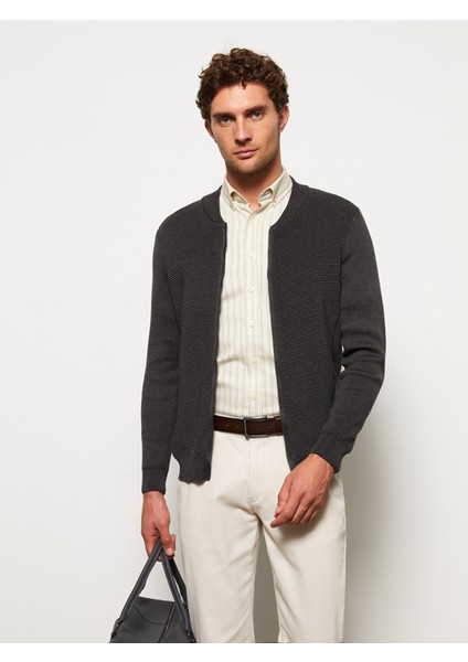 Yeni Sezon Standart Kalıp Kolej Yaka Erkek Triko Hırka fiyatları