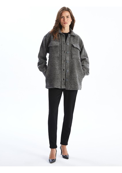 Yeni Sezon Oversize Kadın Kaşe Gömlek Ceket fiyatları