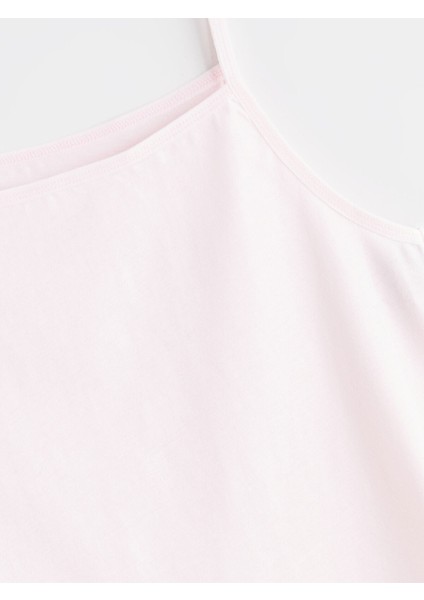 Yeni Sezon Kare Yaka Kız Çocuk Atlet 2'li modelleri