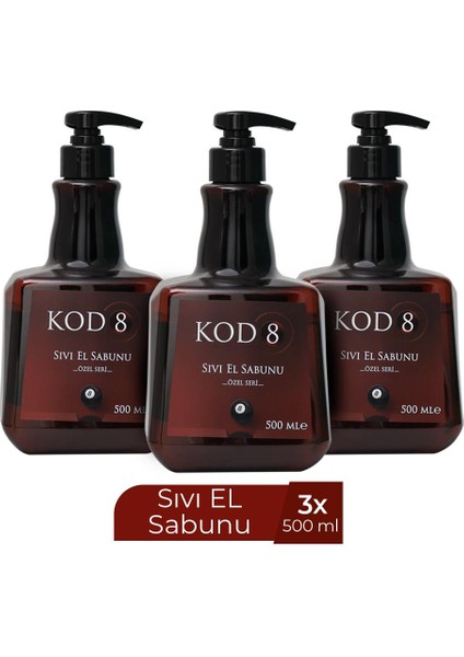 Sıvı Sabun 500 ml X3