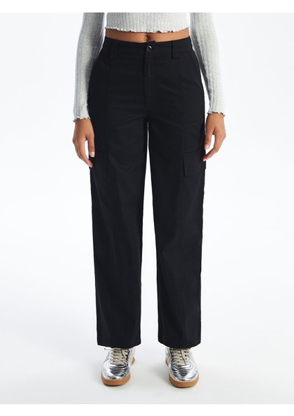 Yeni Sezon Standart Fit Kadın Kargo Pantolon fiyatları