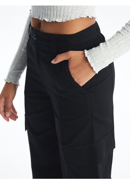 Yeni Sezon Standart Fit Kadın Kargo Pantolon modelleri