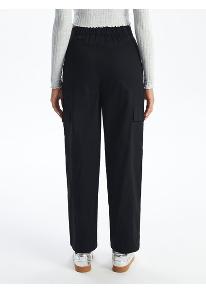 Yeni Sezon Standart Fit Kadın Kargo Pantolon fırsatları