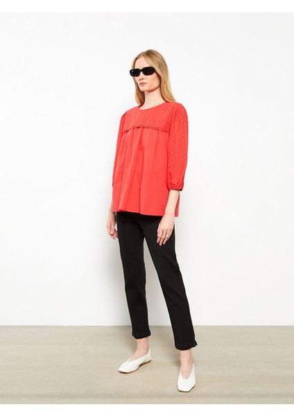 Yeni Sezon Kadın Dar Fit Düz Pantolon