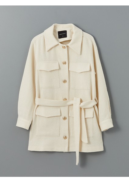 Yeni Sezon Dokulu Kadın Tüvit Gömlek Ceket indirimleri