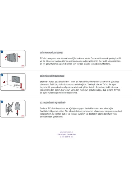 AX32HMLN-A14S 80 Ekran Hdr Android Smart 32”, 39”, 40” Inç Uyumlu LCD LED Tv Sabit Duvar Askı Aparatı fiyatları