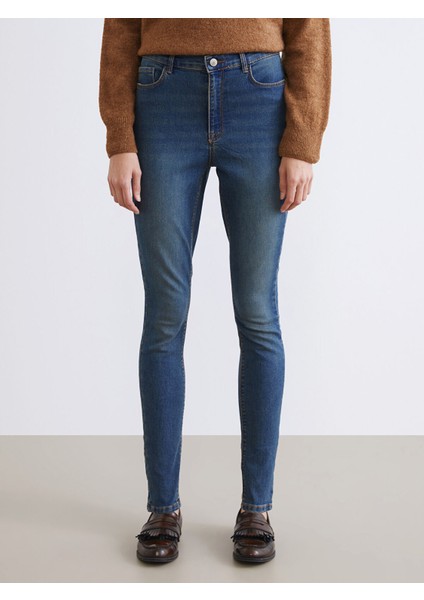 Yeni Sezon Jüpiter Süper Skinny Fit Kadın Jean Pantolon fiyatları