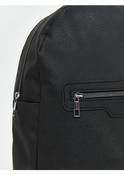 Yeni Sezon Deri Görünümlü Erkek Sırt Çantası modelleri