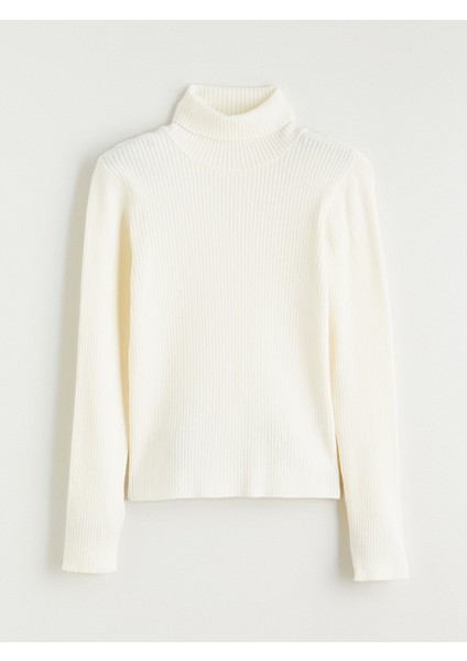 Yeni Sezon Balıkçı Yaka Kız Çocuk Triko Kazak