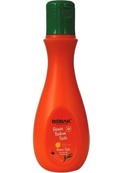 Bebak Güneş Bakım Sütü Havuç Özlü 120 ml 1 Paket (1 x 1 Adet) fiyatları