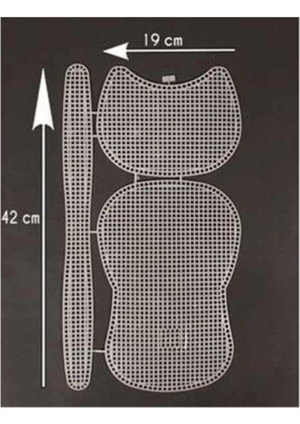 Çanta Seti Kedi Model Beyaz