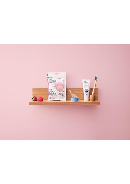 Humble Brush Baby Bebekler Için Alıştırma Diş Fırçası - Mavi (Tavsiye Yaş 6+ Ay - 2 Yaş)