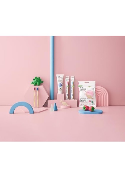 Humble Brush Baby Bebekler Için Alıştırma Diş Fırçası - Mavi (Tavsiye Yaş 6+ Ay - 2 Yaş) modelleri