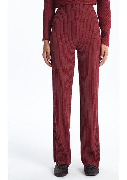 Yeni Sezon Beli Lastikli Dokulu Kadın Pantolon fiyatları