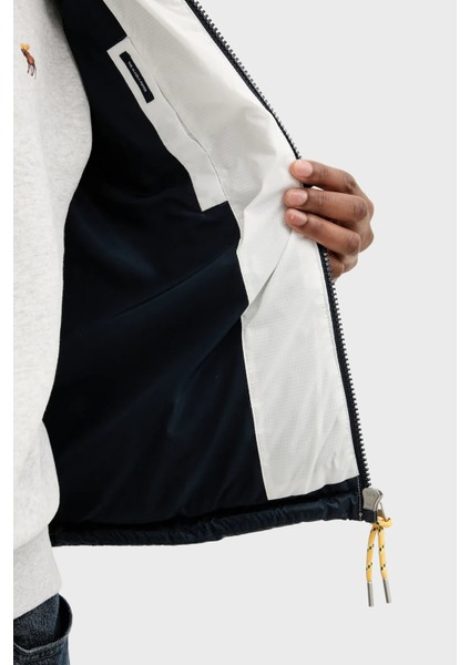 Regular Fit Logolu Dik Yaka Kapüşonlu Mont Erkek Mont DM0DM22117 Ybl fırsatları