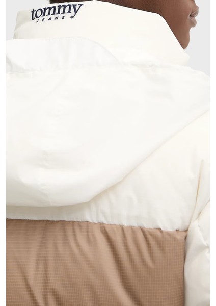 Regular Fit Logolu Dik Yaka Kapüşonlu Mont Erkek Mont DM0DM22117 Ybl indirimleri