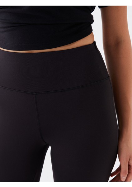 Yeni Sezon Kadın Beli Lastikli Düz Tayt Pantolon modelleri